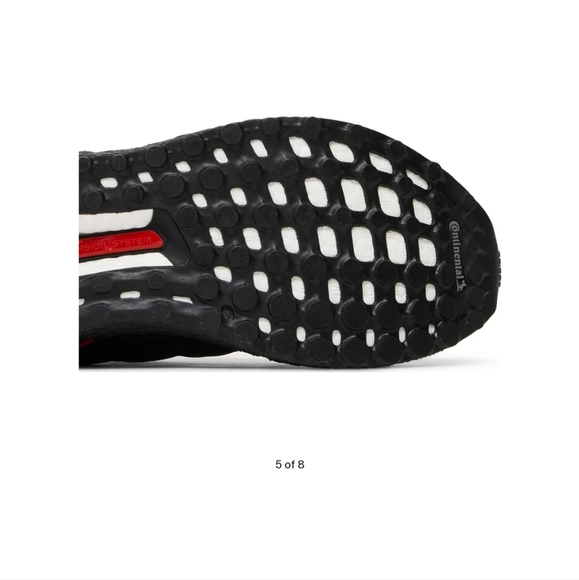 Adidas Ultra Boost DNA Black Red. Running shoe, size 9 men's. - Picture 3 of 6